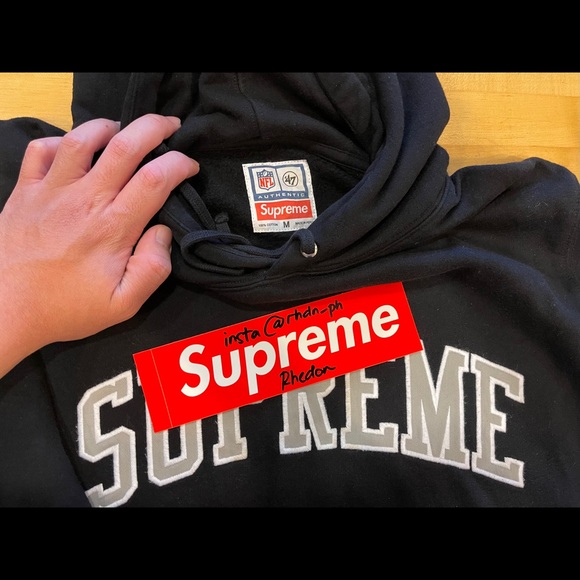 supreme nfl x raider x ‘47 hooded sweatshirt